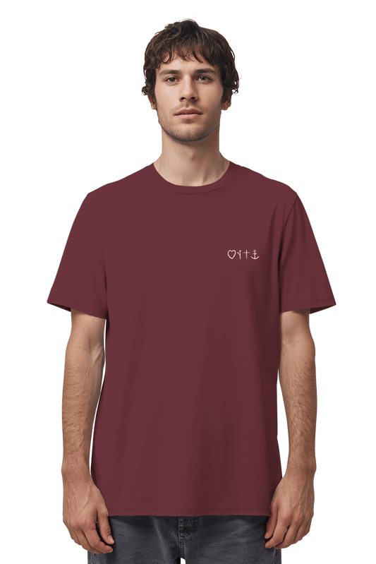 Christliches Bio-T-Shirt von Mission One More – nachhaltige Mode mit cleanem Streetwear-Look