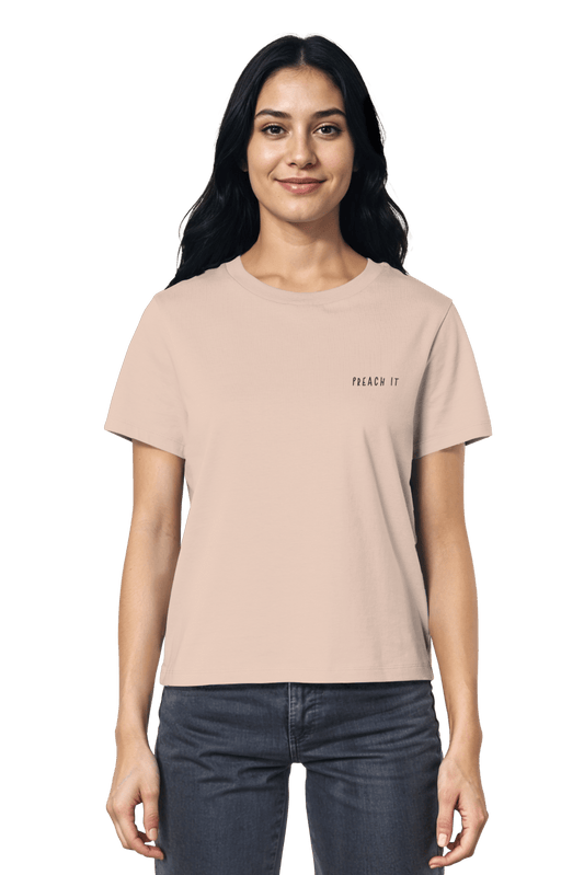 Oekologisches Fair-Fashion T-Shirt Preach It von Mission One More aus GOTS-zertifizierter Bio-Baumwolle
