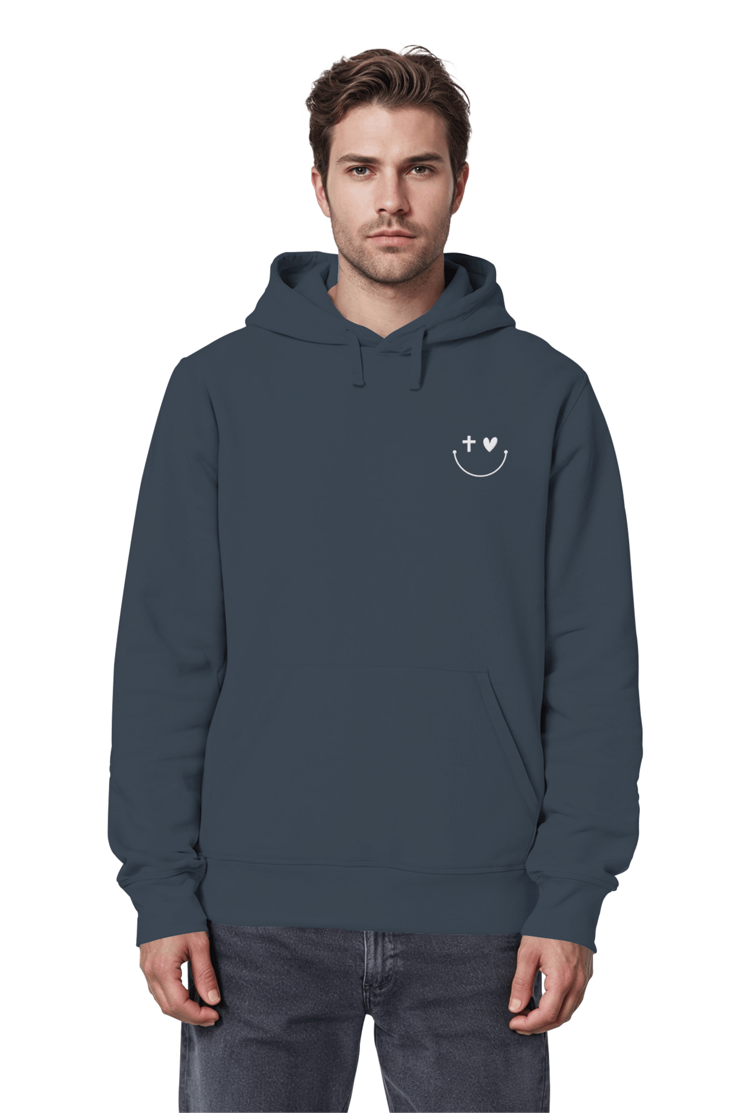 Mission One More Stick ‚Smile‘ Hoodie Bio Baumwolle fair & ökologisch produziert