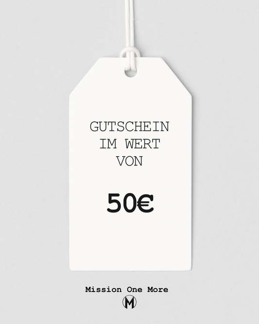 Bild für den Gutschein mit einem Wert von 50€