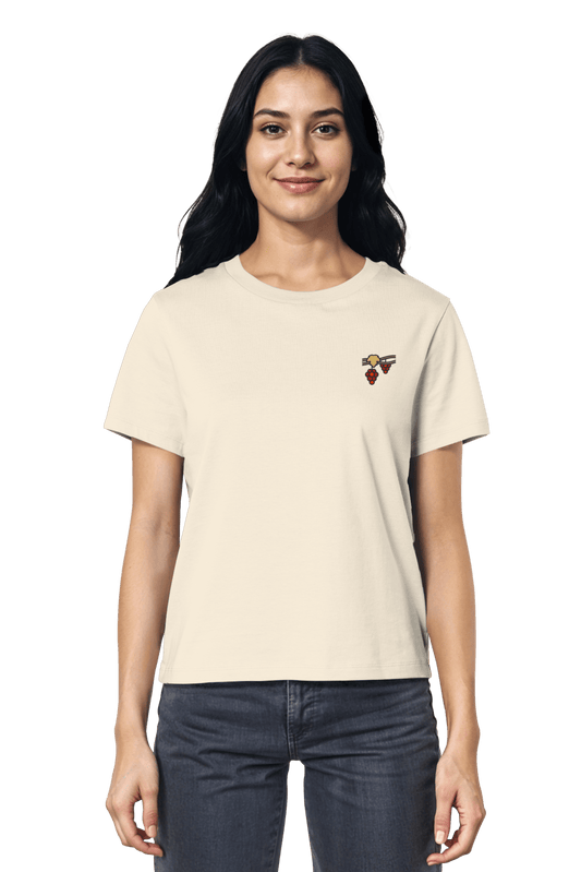 Mission One More T-Shirt Weinstock in Natural Raw aus oekologischer Baumwolle – modern, fair & christlich