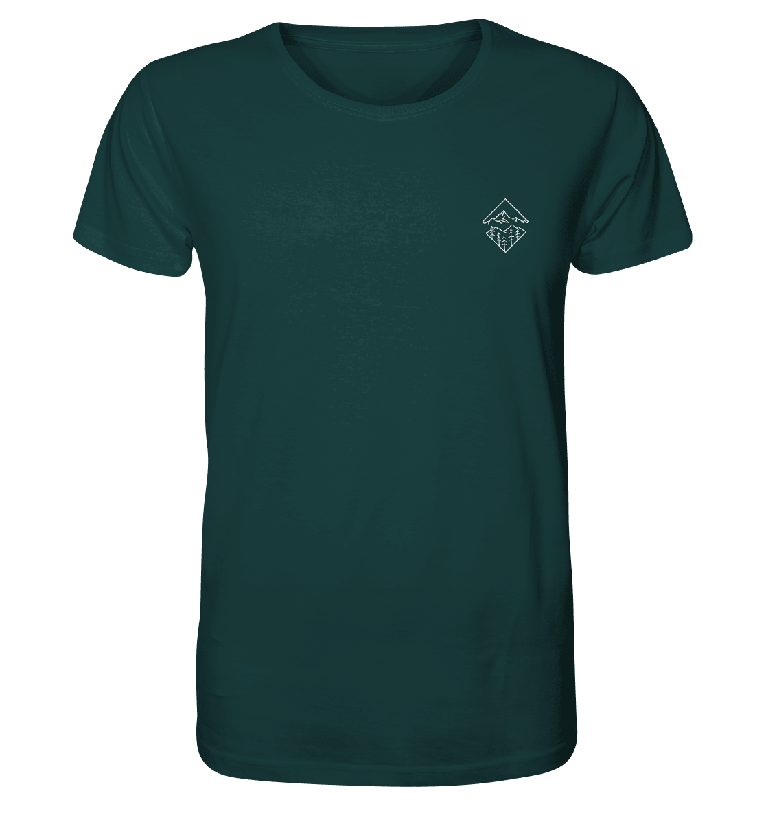 Produktbild T-Shirt, Motiv Glaube versetzt Berge, Farbe Glazed Green