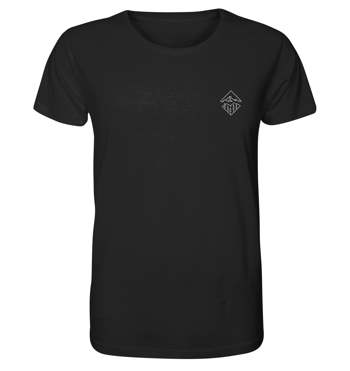 Produktbild T-Shirt, Motiv Glaube versetzt Berge, Farbe Black