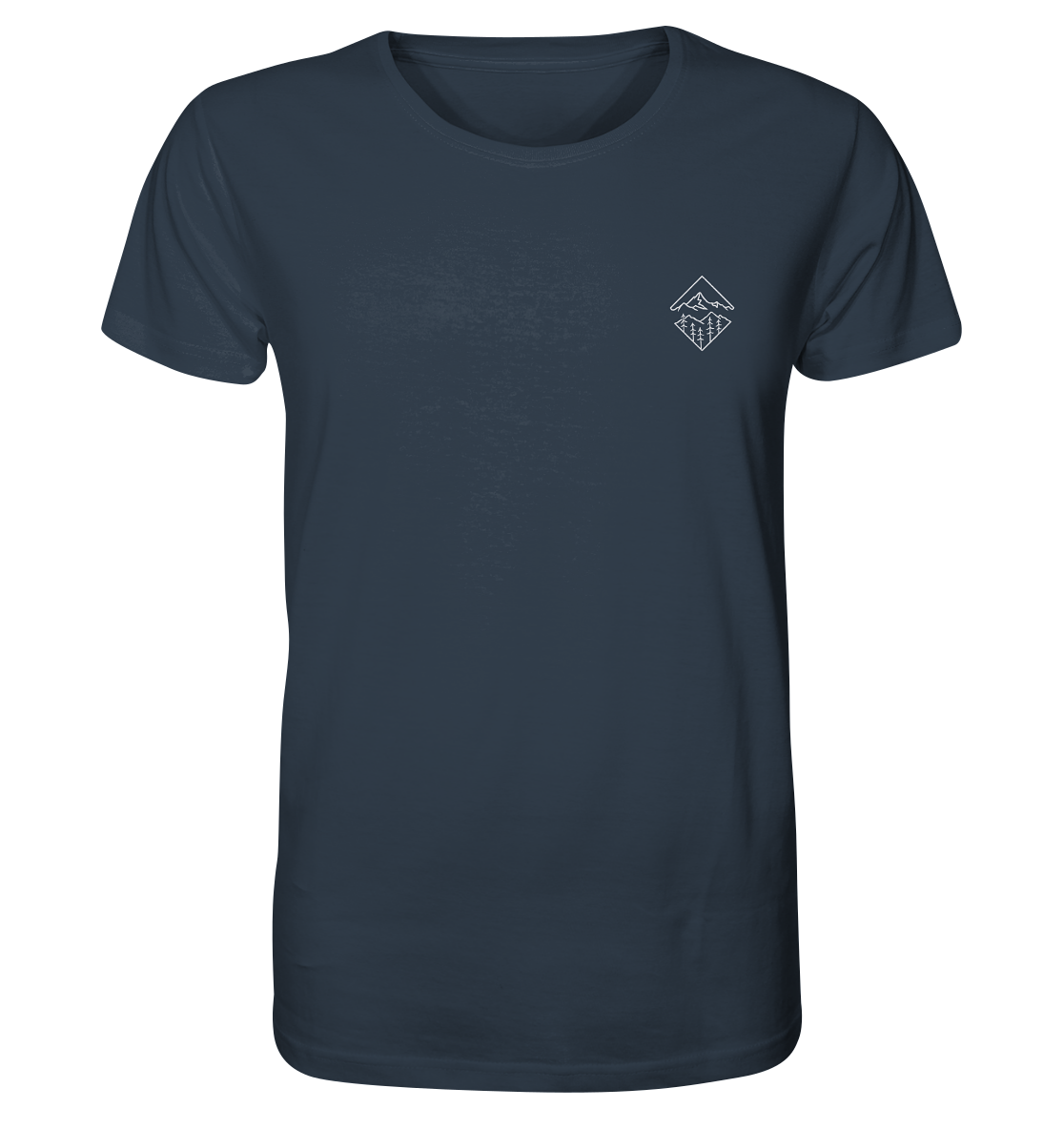 Produktbild T-Shirt, Motiv Glaube versetzt Berge, Farbe India Ink Grey