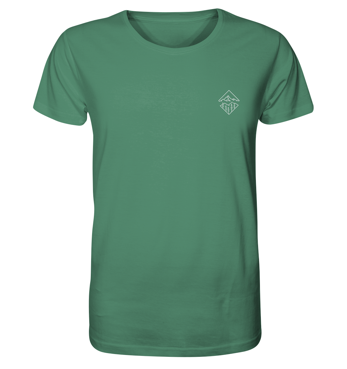 Produktbild T-Shirt, Motiv Glaube versetzt Berge, Farbe Green Bay