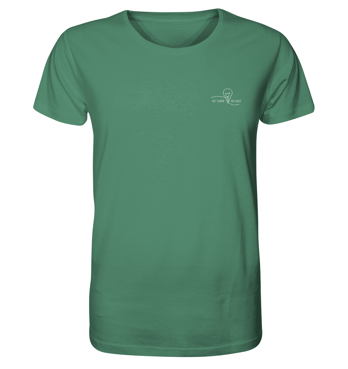 Produktbild T-Shirt, Motiv Let there be light, Farbe Green Bay