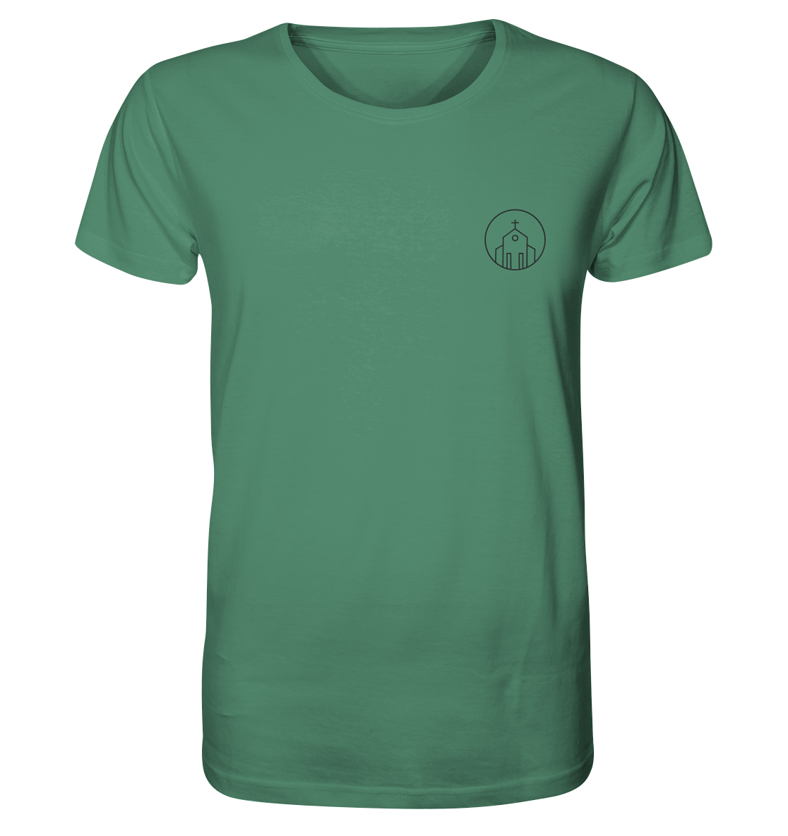 Produktbild T-Shirt, Motiv Church, Farbe Green Bay