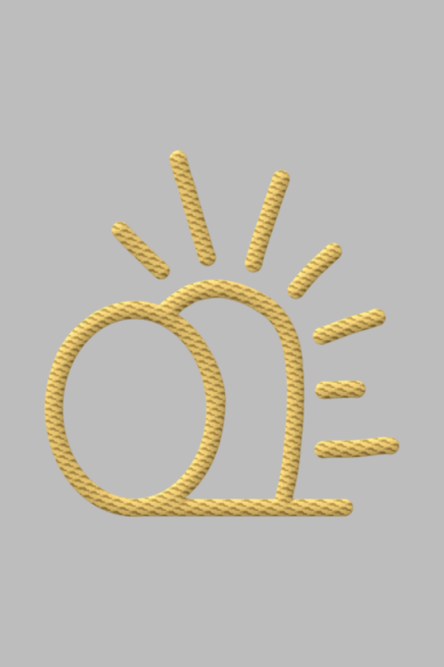 Stickmotiv Empty Grave in Nahaufnahme - faire, nachhaltige Kleidung aus Bio-Baumwolle von Mission One More