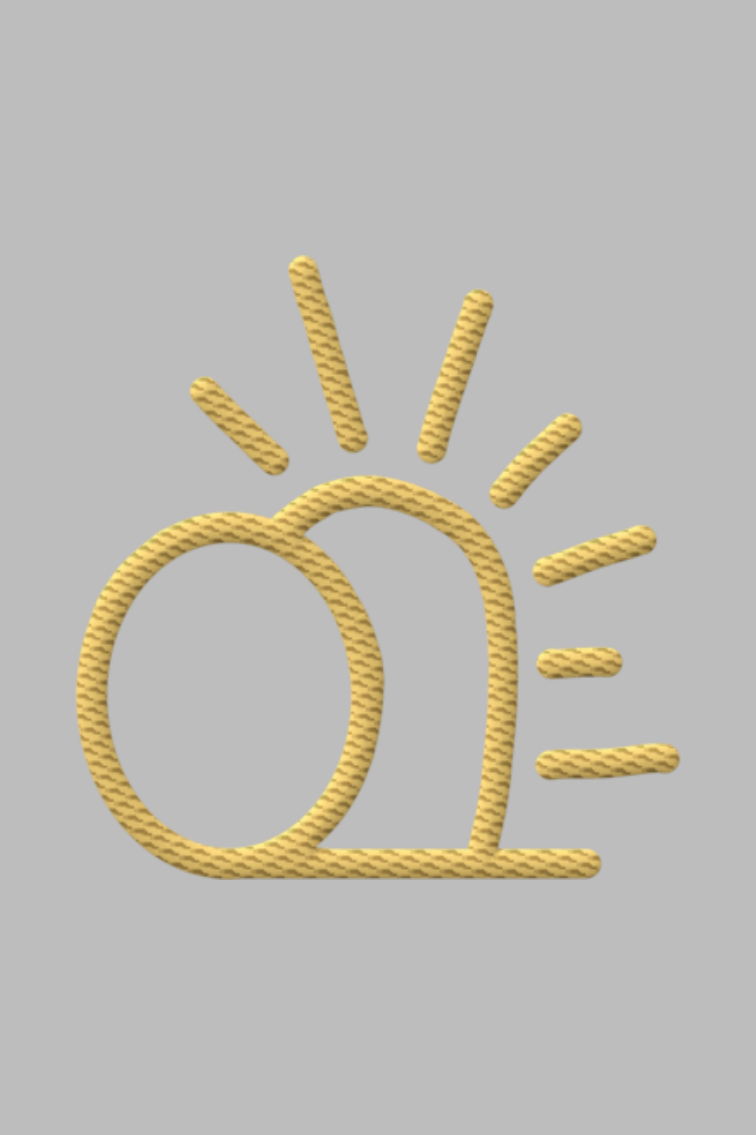 Stickmotiv Empty Grave in Nahaufnahme - faire, nachhaltige Kleidung aus Bio-Baumwolle von Mission One More