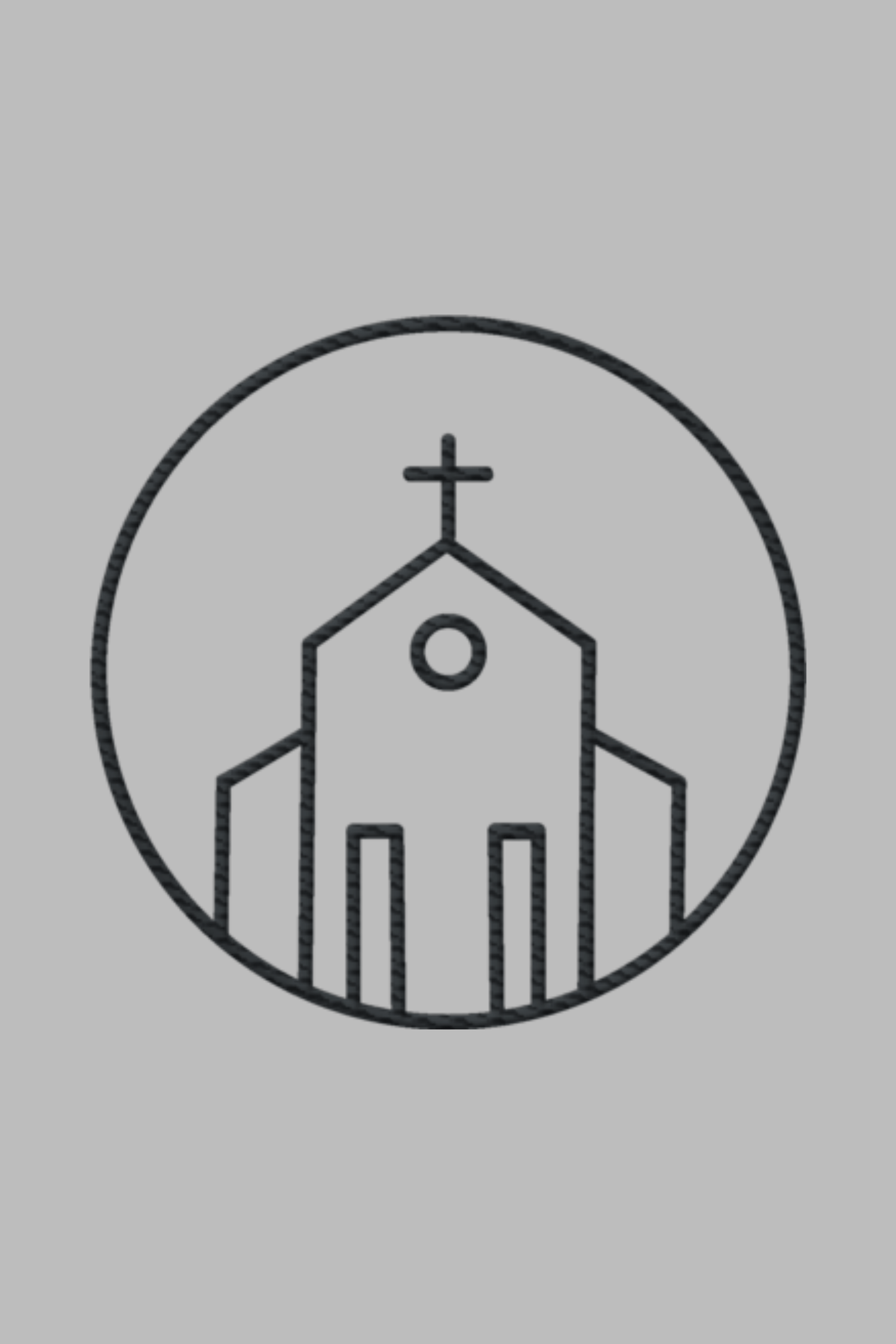 Stickmotiv Church in Nahaufnahme - faire, nachhaltige Kleidung aus Bio-Baumwolle von Mission One More