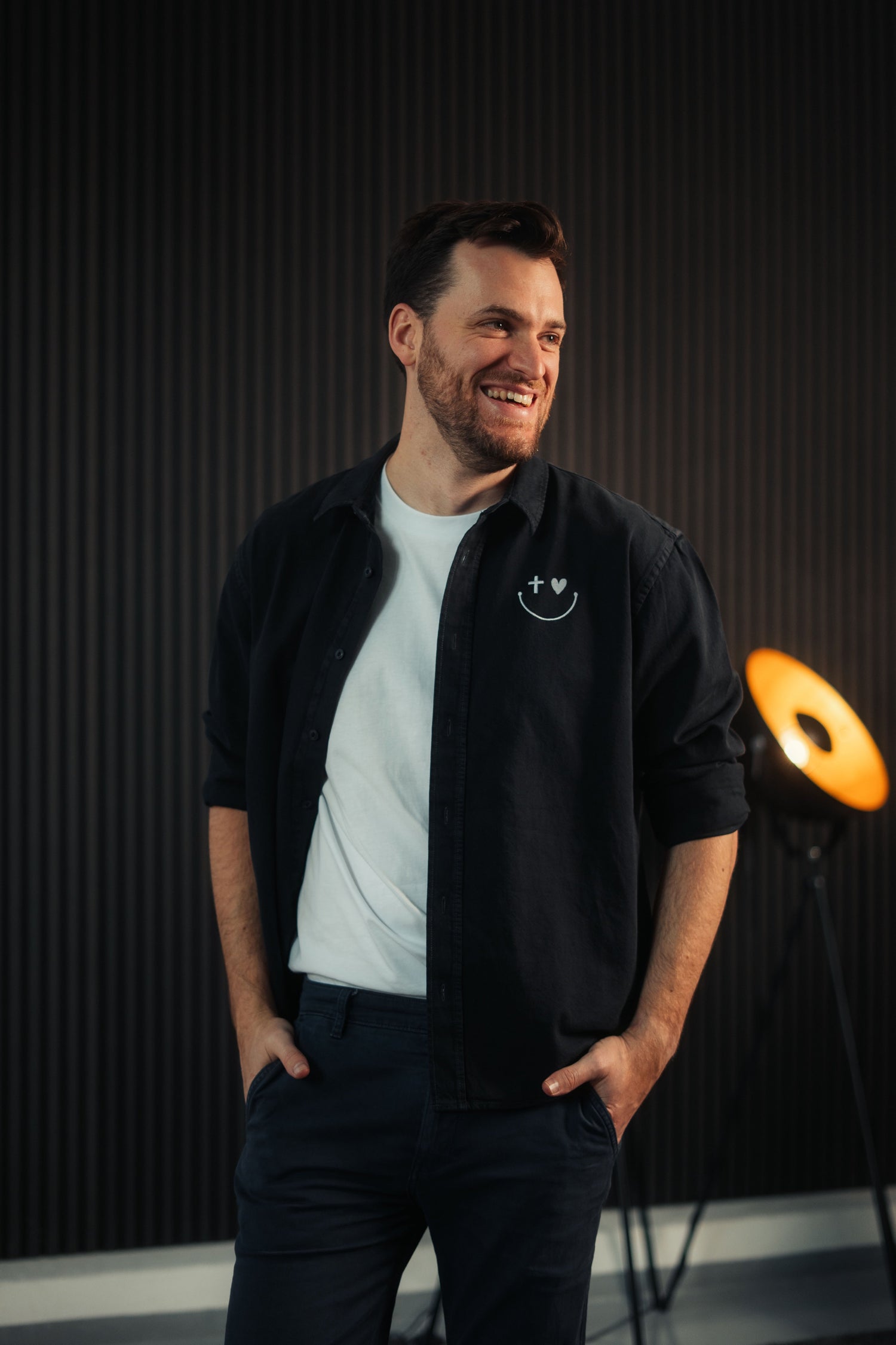 Mission One More organische Baumwolle Hemd ‚Smile‘ - fair hergestellt