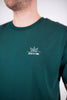 Model Nahaufnahme, Produkt T-Shirts, Motiv Jesus is King, Farbe Glazed Green