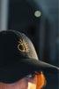 Model Nahaufnahme 1, Produkt Baseball Cap, Motiv Empty Grave, Farbe Navy