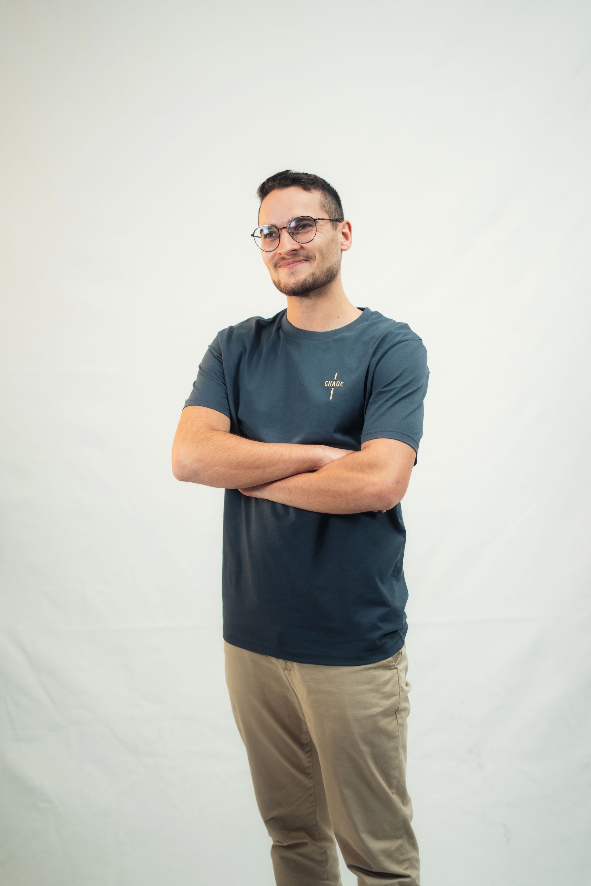 Mission One More ‚Gnade‘ organische Baumwolle T-Shirt - hochwertige Verarbeitung