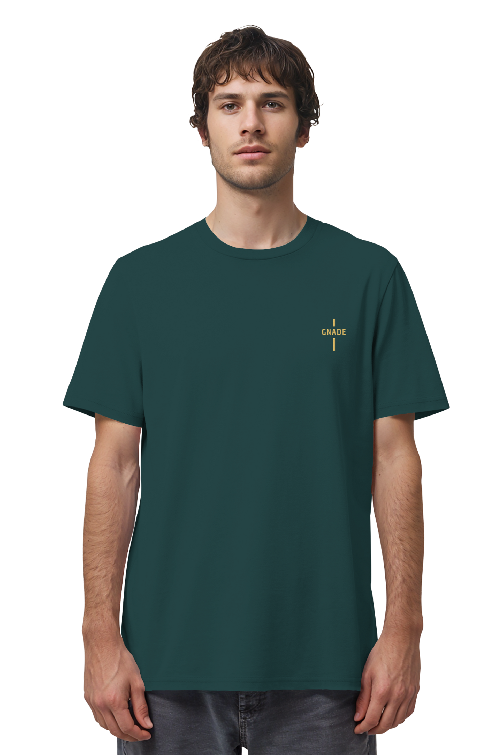 Mission One More ‚Gnade‘ T-Shirt grün nachhaltige Streetwear