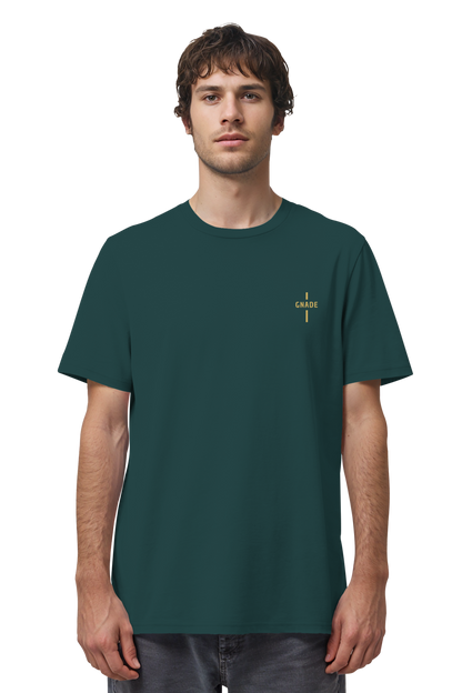 Mission One More ‚Gnade‘ T-Shirt grün nachhaltige Streetwear