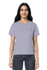 Christliches Lifestyle-Shirt von Mission One More mit feiner, nachhaltiger Stickerei in Lavender
