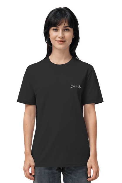 Mission One More Bio-Baumwoll-T-Shirt fairer Produktion – minimalistisches christliches Design mit nachhaltigem Stick Gospel