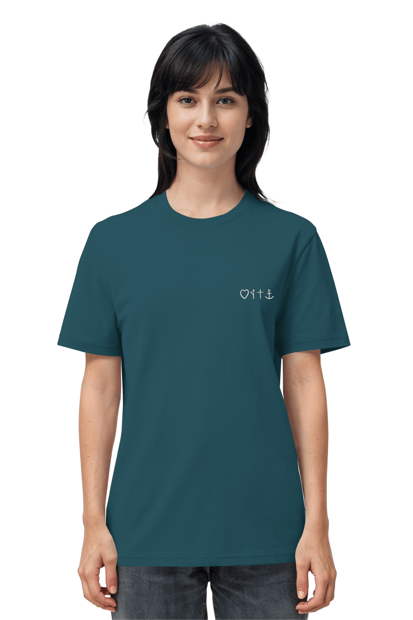 Stargazer Mission One More Shirt aus 100% Bio-Baumwolle – schlichtes Faith-inspiriertes Design