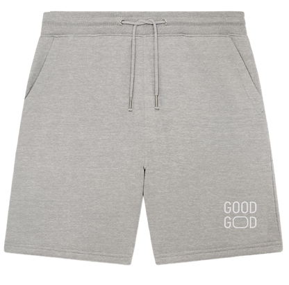 Produktbild Shorts, Motiv Good God, Farbe Heather Grey