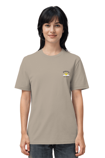 Fair Fashion Shirt Mission One More christliche Mode Heaven on Earth aus Bio Stoff unisex