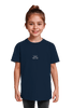 Jesus is King Organic Shirt French Navy, fair produzierte christliche Klamotten aus Bio-Baumwolle fuer Kinder