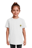 Bio-Baumwolle Streatwear fuer Kinder mit dem christlichen Motiv Licht und Salz in White fair produziert