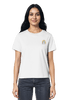 Shirt aus nachhaltiger Produktion – dezente christliche Stickkunst Promise Keeper auf hochwertiger Bio-Baumwolle White