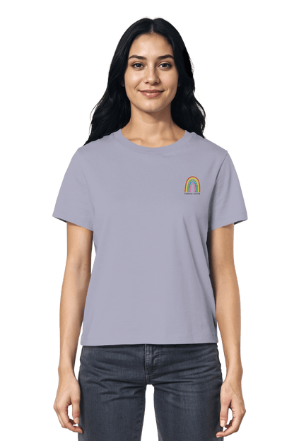 Glaubens-inspiriertes Shirt mit kleinem Stickdetail Promise Keeper, fair produziert aus 100% Bio-Baumwolle