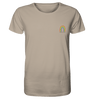 Minimalistisches Unisex-T-Shirt aus zertifizierter Bio-Baumwolle mit Glaubensbotschaft Promise Keper auf Desert Dust