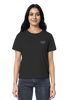 Rooted in Christ Ladies Bio-T-Shirt in Black, faire Streetwear für Christen