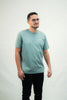 Mission One More christliches T-Shirt ‚Smile‘ minimalistisches Stickmotiv, nachhaltige Produktion