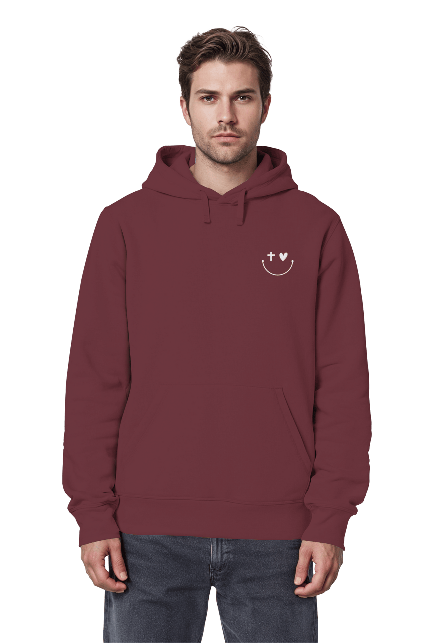 Mission One More ‚Smile‘ Hoodie fair & organic produziert