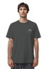 Mission One More ‚Smile‘ unisex T-Shirt in Anthracite aus Bio Baumwolle chistlich & nachhaltig
