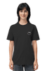 Mission One More christliches unisex ‚Smile‘ Organic Shirt Black nachhaltig hergestellt