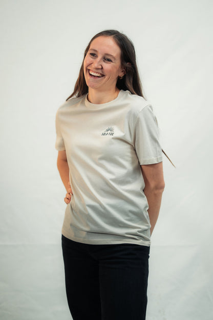 Mission One More T-Shirt christlich geprägt aus nachhaltiger Baumwolle Modelaufnahme Sola Fide