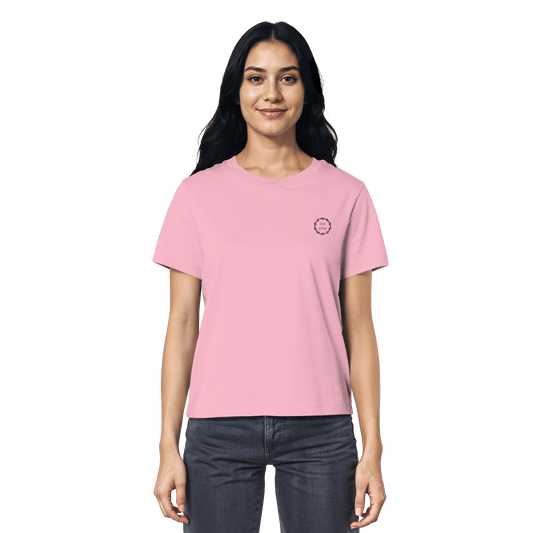 Mission One More nachhaltiges Shirt aus Bio-Baumwolle – christliche Kleidung mit cleanem Design Sola Gratia in Pink