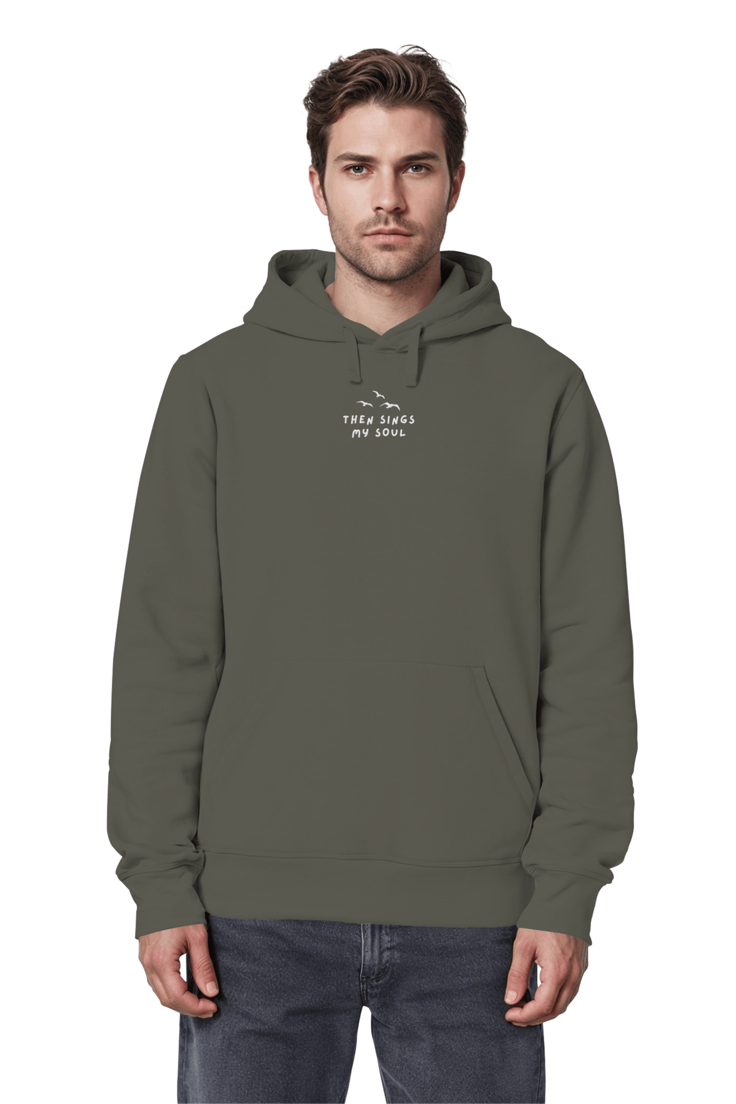 Mission One More Unisex Hoodie für Faith-Inspired Fashion "Then sings my Soul" nachhaltige Mode