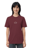 Mission One More ‚Then sings my Soul‘ christliches unisex T-Shirt in Burgundy nachhaltig gefertigt