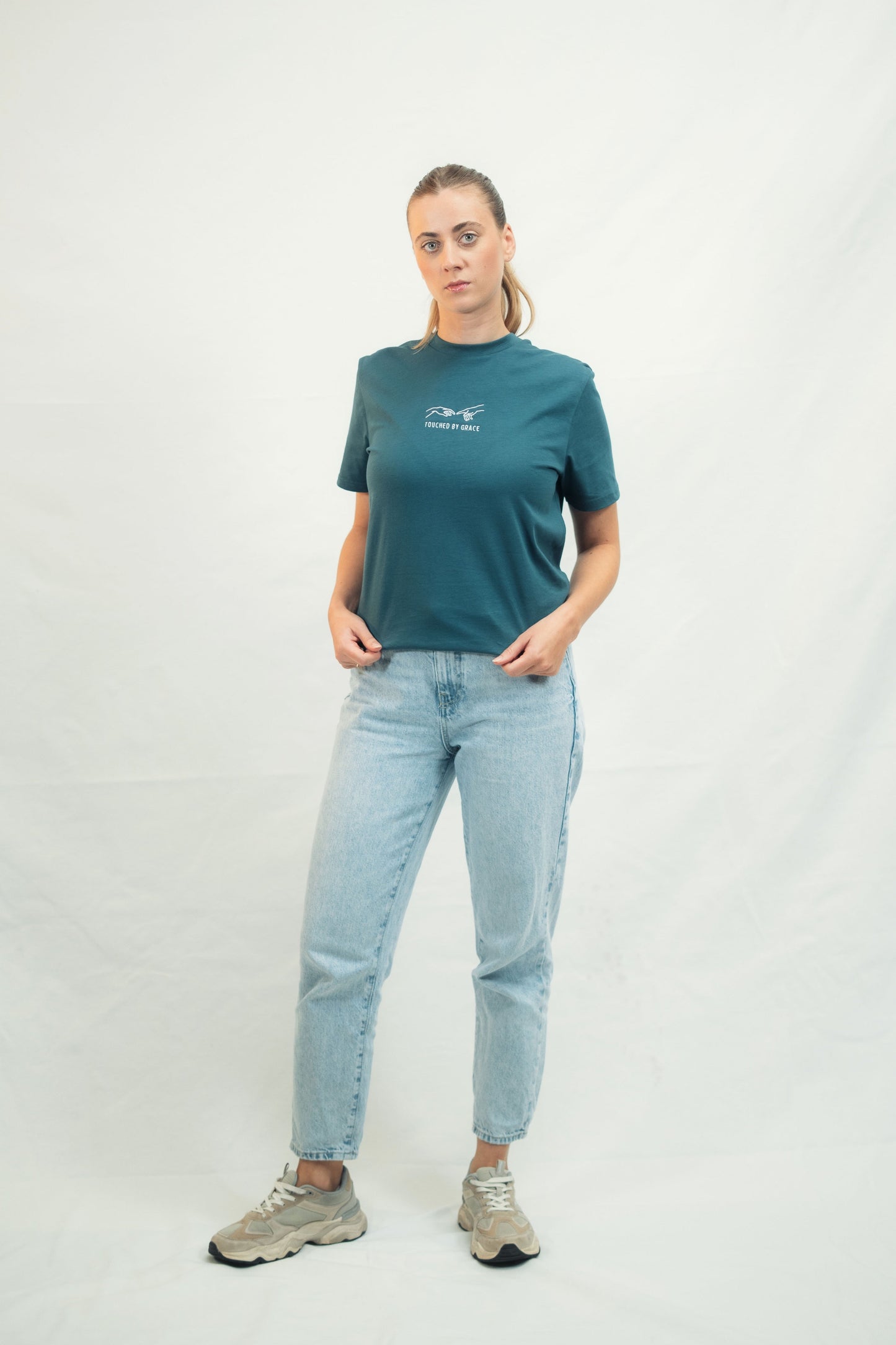 Mission One More Bio Baumwolle Shirt ‚Touched by Grace‘ fair & nachhaltig produziert
