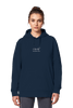 Mission One More ‚Touched by Grace‘ christlicher Unisex Hoodie in blau fair produziert