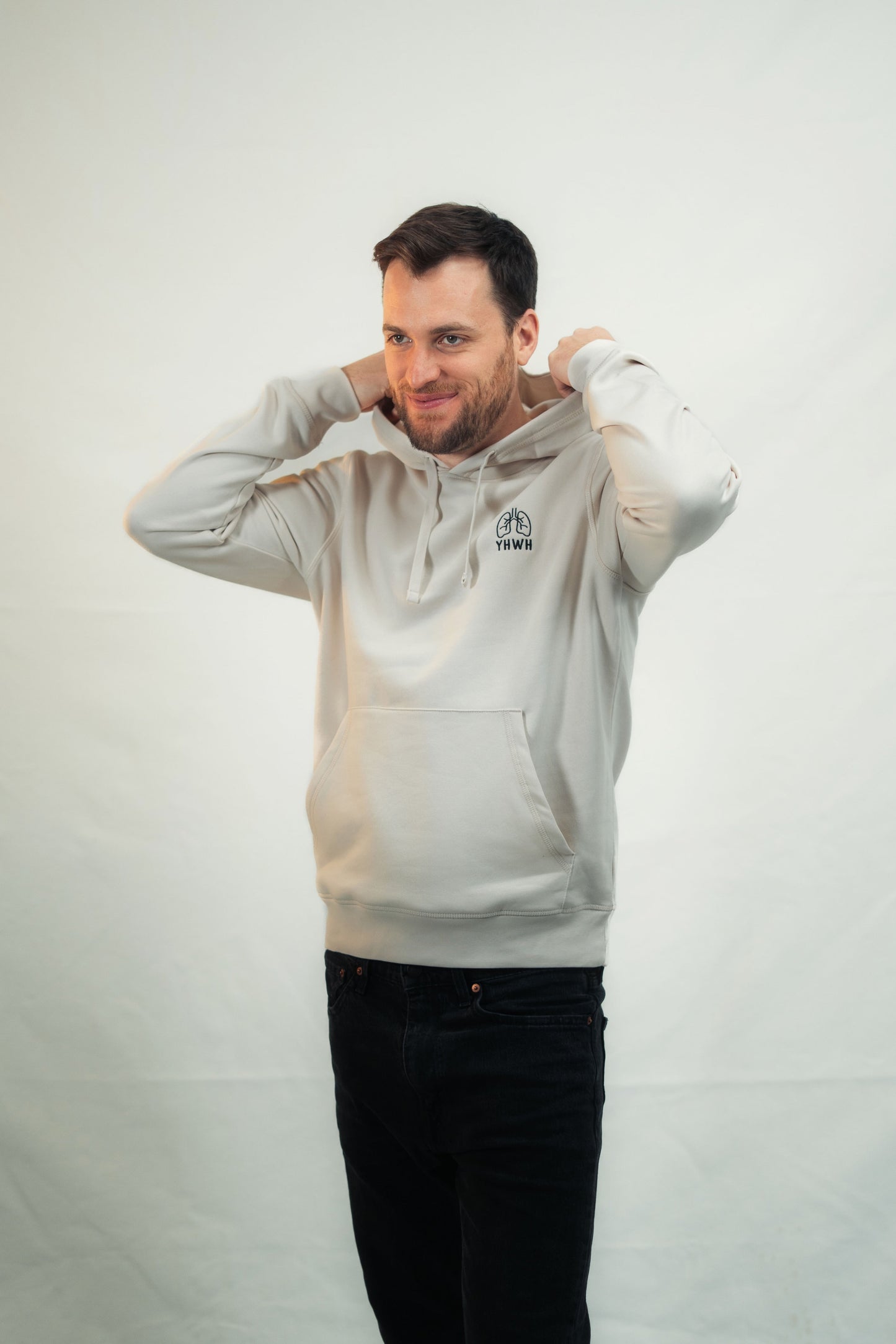 Mission One More Hoodie ‚YHWH‘ weiche Bio-Baumwolle, fair produziert