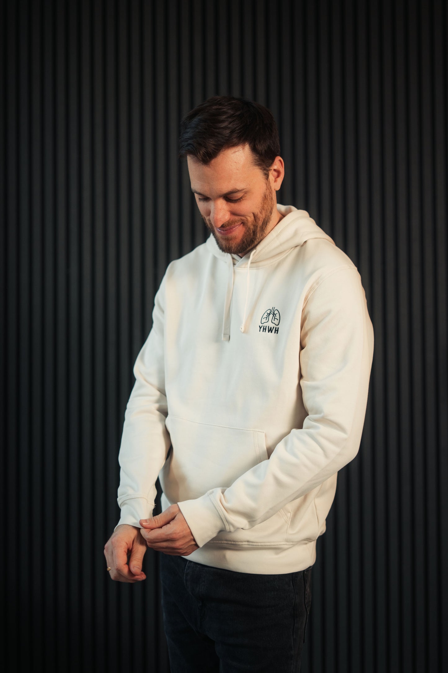 Mission One More christlicher unisex Hoodie ‚YHWH‘ aus zertifizierter Bio-Baumwolle fair gefertigt