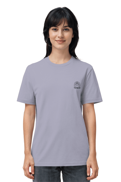 Mission One More ‚YHWH‘ T-Shirt in Lavender nachhaltig & christlich