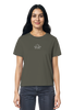 Mission One More ‚Then sings my Soul‘ T-Shirt für Frauen in Khaki minimalistisch, nachhaltig & christlich