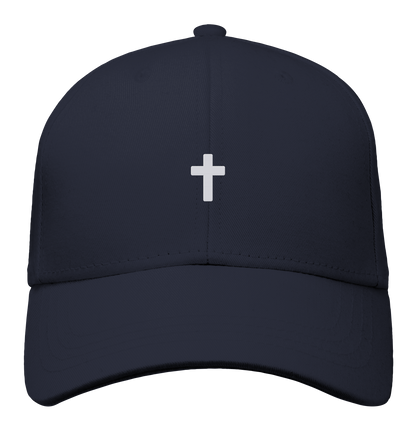 Produktbild Baseball Cap, Motiv Kreuz, Farbe Navy