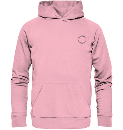 Produktbild Hoodie, Motiv Seek First The Kingdom, Farbe Pink
