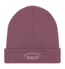 Produktbild Rib Beanie, Motiv Holy, Farbe Hibiscus Rose