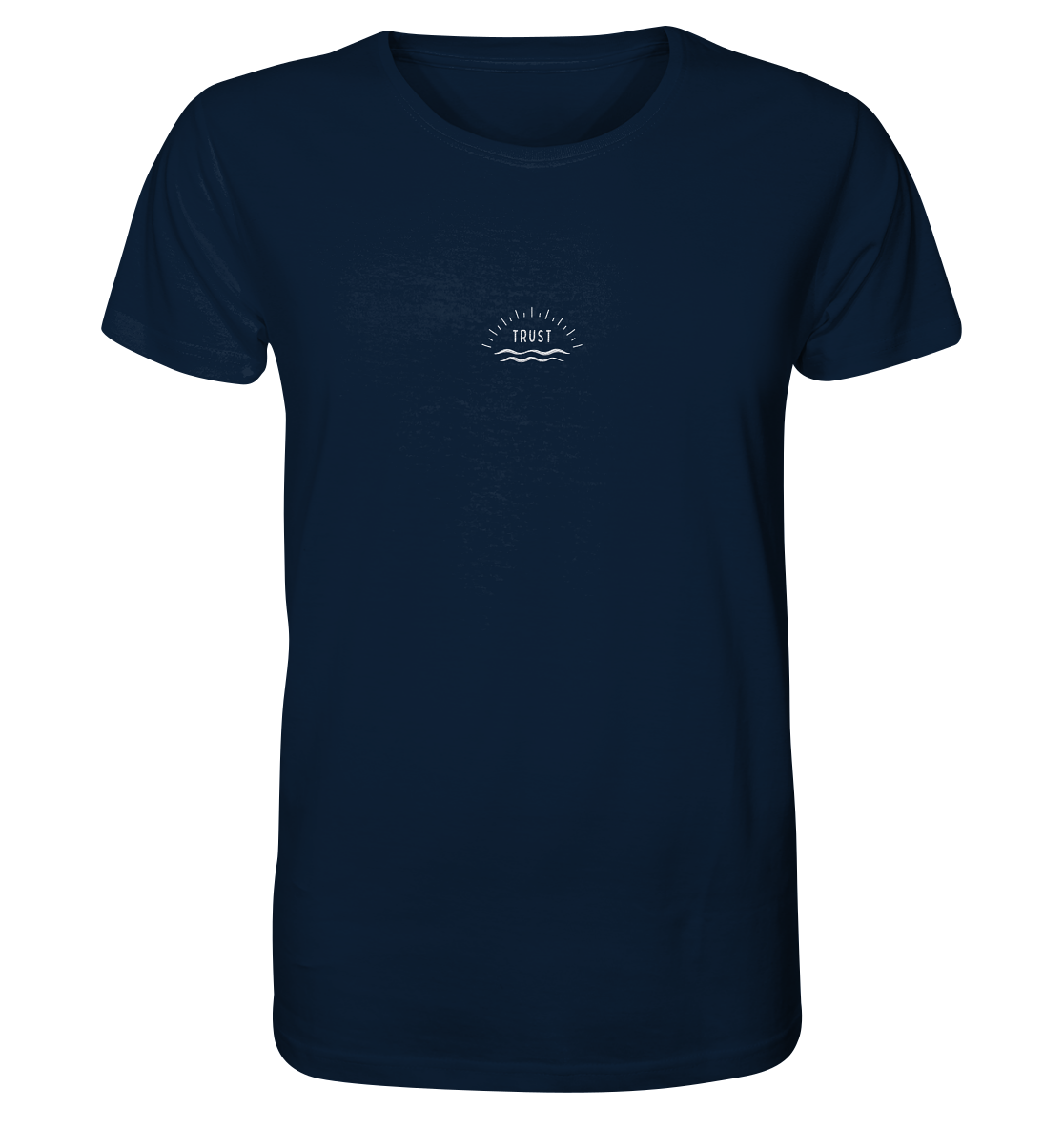 Produktbild T-Shirt, Motiv Trust, Farbe French Navy