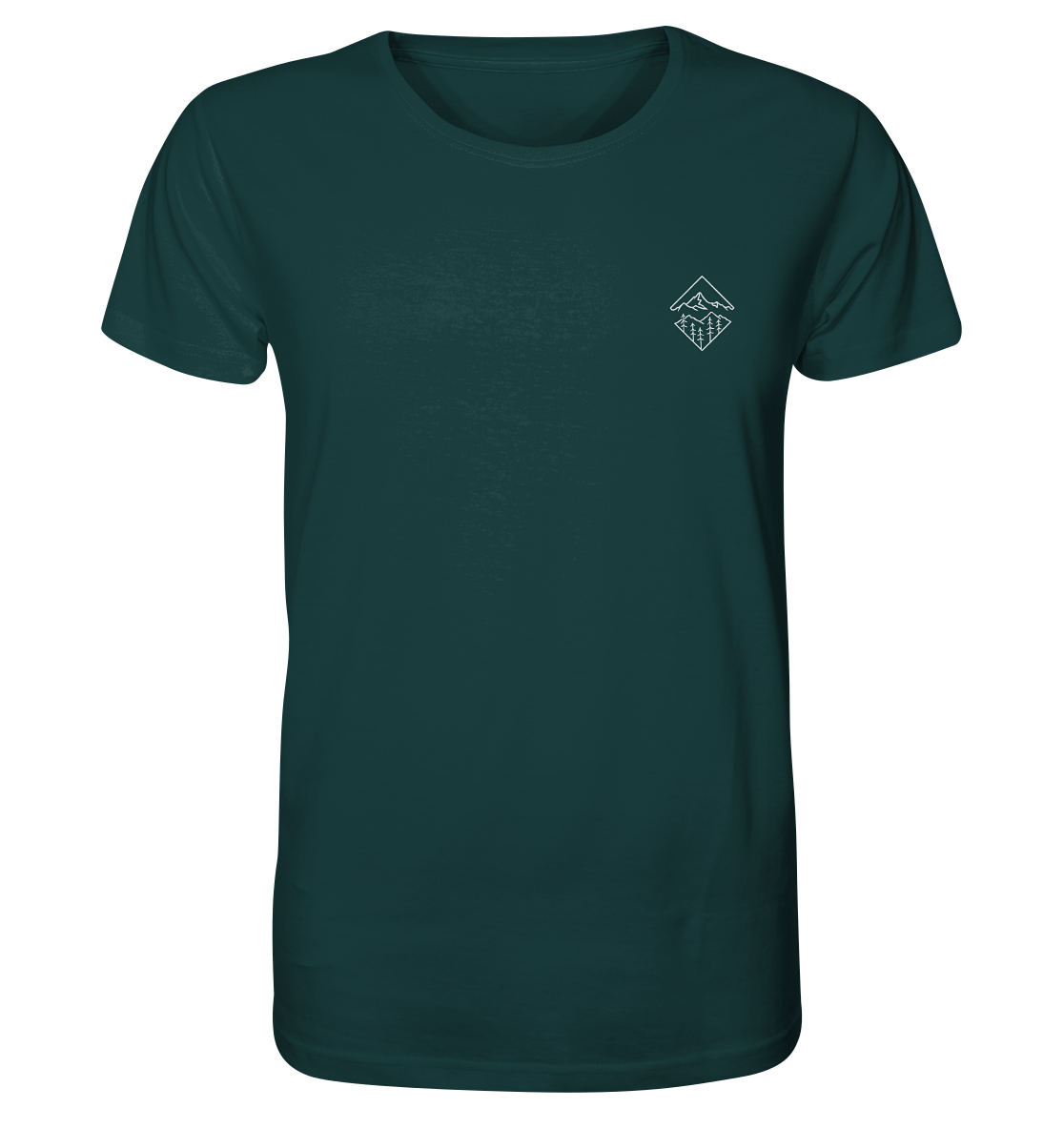 Produktbild T-Shirt, Motiv Glaube versetzt Berge, Farbe Glazed Green